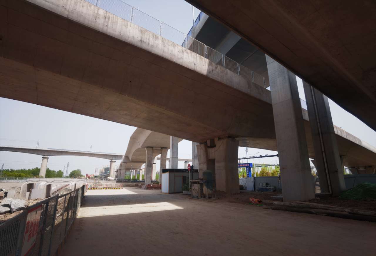 黄海路隧道施工如火如荼进展可期(图)